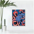 Picture of Tentacle Whirl Poster _GroupedProduct_Rectangle_Portrait_Canvas_Framed_