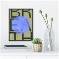 Picture of Breath Typography Poster _GroupedProduct_Rectangle_Portrait_Canvas_Framed_