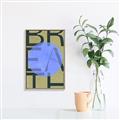 Picture of Breath Typography Poster _GroupedProduct_Rectangle_Portrait_Canvas_Framed_