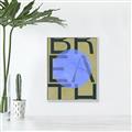 Picture of Breath Typography Poster _GroupedProduct_Rectangle_Portrait_Canvas_Framed_