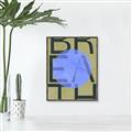 Picture of Breath Typography Poster _GroupedProduct_Rectangle_Portrait_Canvas_Framed_