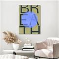 Picture of Breath Typography Poster _GroupedProduct_Rectangle_Portrait_Canvas_Framed_