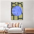 Picture of Breath Typography Poster _GroupedProduct_Rectangle_Portrait_Canvas_Framed_
