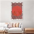 Picture of Good Morning Typography Poster _GroupedProduct_Rectangle_Portrait_Canvas_Framed_