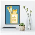 Picture of A Match May in Heaven Poster _GroupedProduct_Rectangle_Portrait_Canvas_Framed_