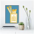 Picture of A Match May in Heaven Poster _GroupedProduct_Rectangle_Portrait_Canvas_Framed_