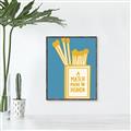 Picture of A Match May in Heaven Poster _GroupedProduct_Rectangle_Portrait_Canvas_Framed_