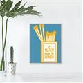 Picture of A Match May in Heaven Poster _GroupedProduct_Rectangle_Portrait_Canvas_Framed_