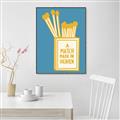 Picture of A Match May in Heaven Poster _GroupedProduct_Rectangle_Portrait_Canvas_Framed_