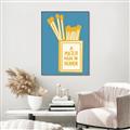 Picture of A Match May in Heaven Poster _GroupedProduct_Rectangle_Portrait_Canvas_Framed_