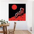 Picture of Retro Moonwalk Poster _GroupedProduct_Square_Unframed_Print_Only_