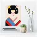 Picture of Geisha Retro Poster _GroupedProduct_Rectangle_Portrait_Unframed_Print_Only_