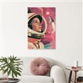 Picture of Astronaut in Space _GroupedProduct_Rectangle_Portrait_Unframed_Print_Only_