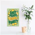 Picture of Easy Peasy Lemon Squeezy Typography Poster _GroupedProduct_Rectangle_Portrait_Unframed_Print_Only_