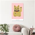 Picture of Maneki Neko – Lucky Cat _GroupedProduct_Rectangle_Portrait_Unframed_Print_Only_
