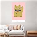 Picture of Maneki Neko – Lucky Cat _GroupedProduct_Rectangle_Portrait_Unframed_Print_Only_