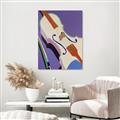 Picture of Retro Style Violin _GroupedProduct_Rectangle_Portrait_Unframed_Print_Only_