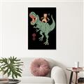 Picture of Catana T-Rex _GroupedProduct_Rectangle_Portrait_Unframed_Print_Only_