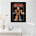 Picture of Robo Neko Cat Poster _GroupedProduct_Rectangle_Portrait_Unframed_Print_Only_