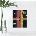Picture of Space Rainbow Poster  _GroupedProduct_Rectangle_Portrait_Unframed_Print_Only_