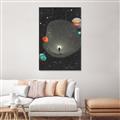 Picture of Abstract Space Poster _GroupedProduct_Rectangle_Portrait_Unframed_Print_Only_