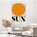 Picture of Sun Typography Poster _GroupedProduct_Rectangle_Portrait_Unframed_Print_Only_