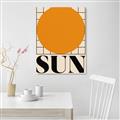 Picture of Sun Typography Poster _GroupedProduct_Rectangle_Portrait_Unframed_Print_Only_