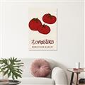 Picture of Food Art - Tomatoes Rome Food Market _GroupedProduct_Rectangle_Portrait_Unframed_Print_Only_