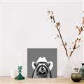 Picture of Wyatt The Cowboy Raccoon _GroupedProduct_Square_Unframed_Print_Only_