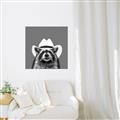 Picture of Wyatt The Cowboy Raccoon _GroupedProduct_Square_Unframed_Print_Only_