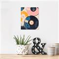 Picture of Retro Vinyl Records Poster _GroupedProduct_Rectangle_Portrait_Unframed_Print_Only_