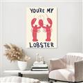 Picture of You are My Lobster Poster _GroupedProduct_Rectangle_Portrait_Unframed_Print_Only_