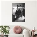 Picture of Kitty Cat Throne Room _GroupedProduct_Rectangle_Portrait_Unframed_Print_Only_