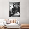 Picture of Kitty Cat Throne Room _GroupedProduct_Rectangle_Portrait_Unframed_Print_Only_