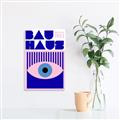 Picture of Bauhaus Eye Poster _GroupedProduct_Rectangle_Portrait_Unframed_Print_Only_