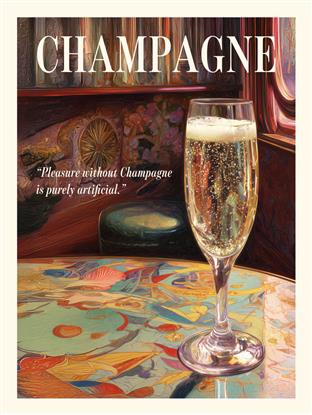 Picture of A Glass of Champagne