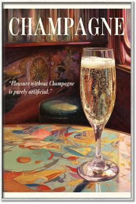 Picture of A Glass of Champagne