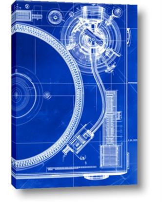 Picture of Blue Print Vinyl I